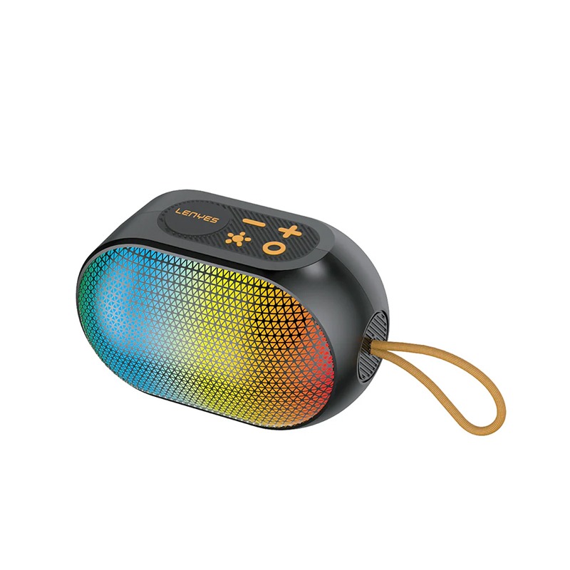 Haut Parleur LENYES S212 Bluetooth RGB  - Noir