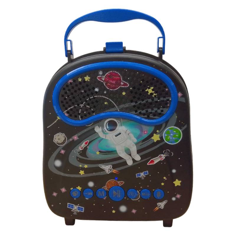 Haut Parleur Portable Meimi MK20 pour enfant avec 2 micros - Noir