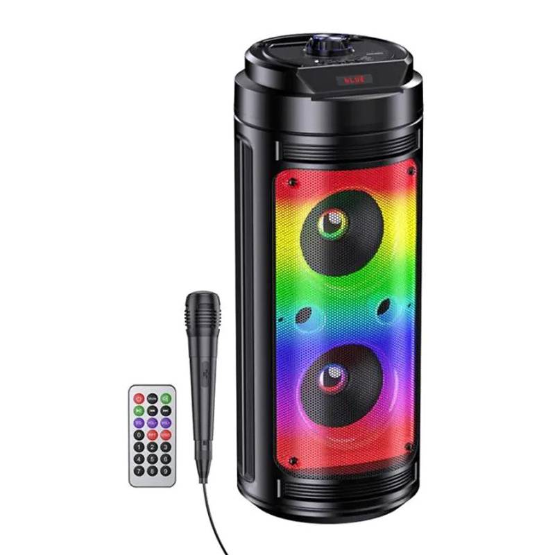 Haut Parleur Sans Fil Kaku KK-6202 Avec Microphone et Télécommande - Noir