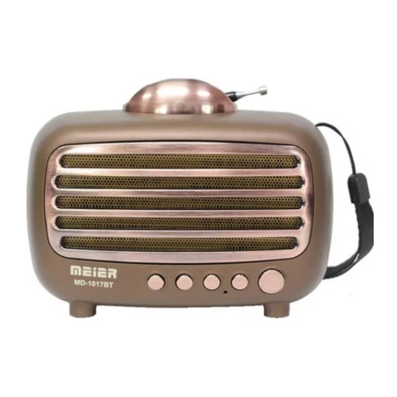 Radio Sans Fil MD-1017BT - Marron