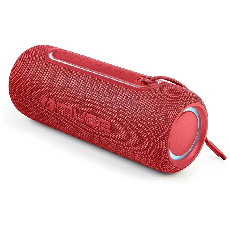 Haut Parleur MUSE Sans Fil Portable M-780 BTR - Rouge