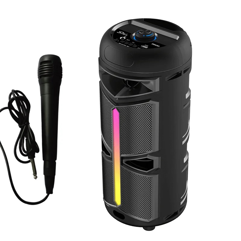 Haut Parleur Sans Fil ZQS 4293 Rechargable Avec Microphone  - Noir