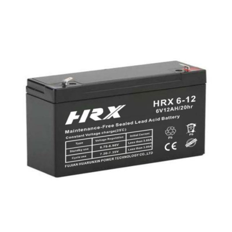 Batterie Plomb Rechargeable HRX 6V 12Ah