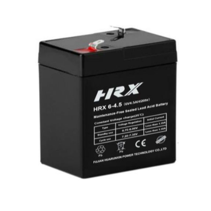Batterie Plomb Rechargeable HRX 6V 4.5Ah