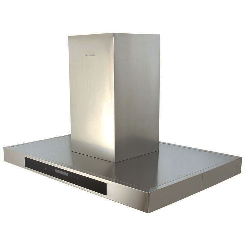 Hotte Centrale FRANCO ILOT-LARA-90X 90 cm - Inox