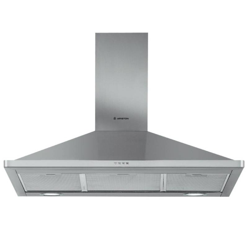 Hotte Cheminée ARISTON AHPN94FLMX1 90CM - Inox
