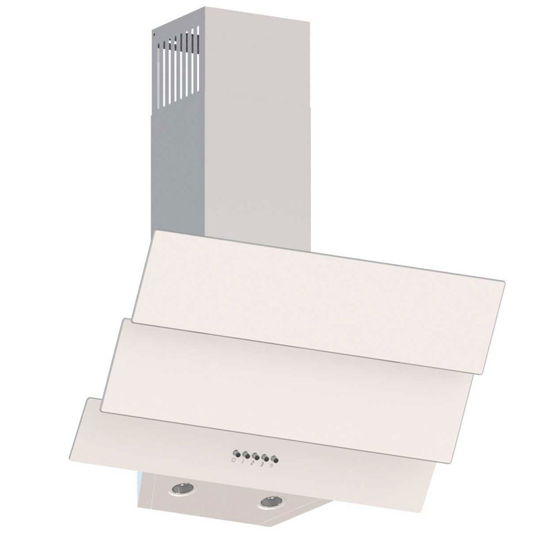 Hotte Décorative AUXSTAR V3B 60cm - Blanc