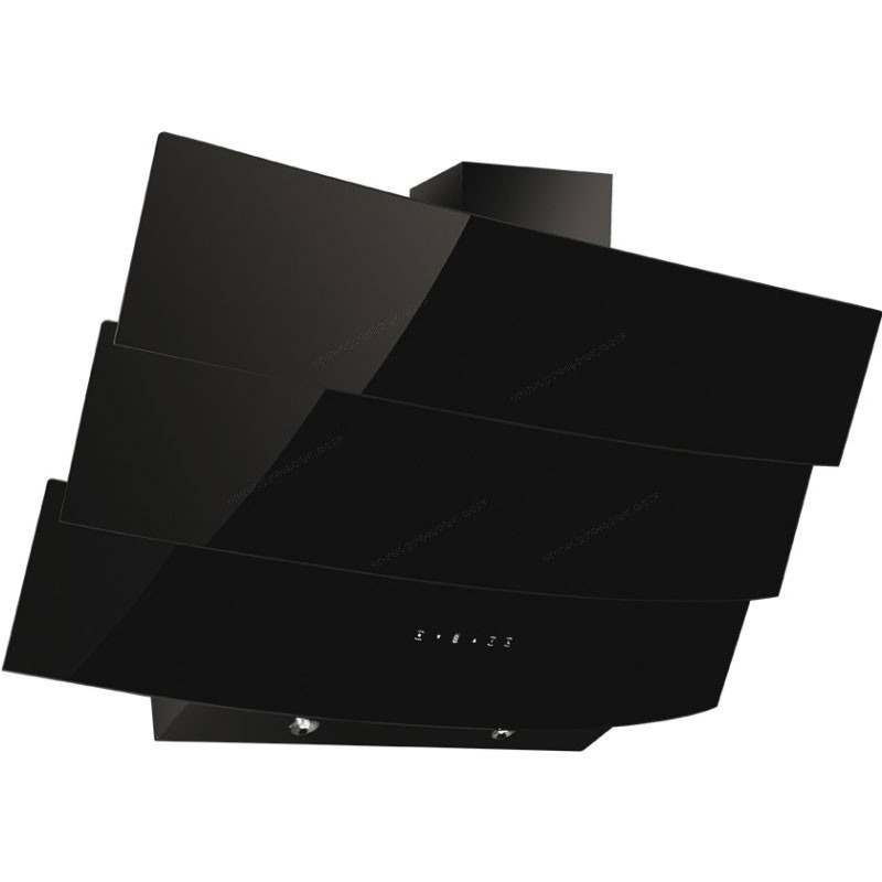 Hotte Pyramidale Inclinée FRANCO FR-1063 60cm - Noir