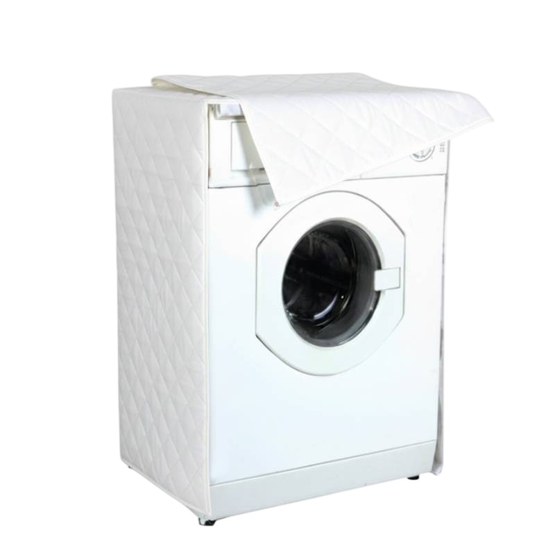 Housse machine à laver 63x58x85cm - Blanc