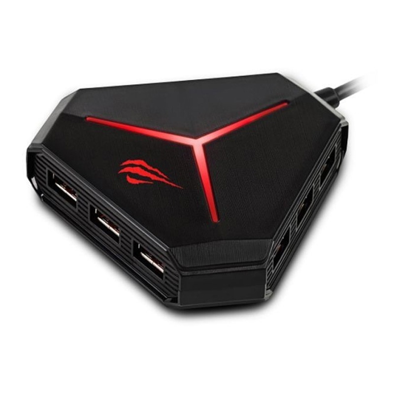 Hub USB Havit H95 6 Ports - Noir