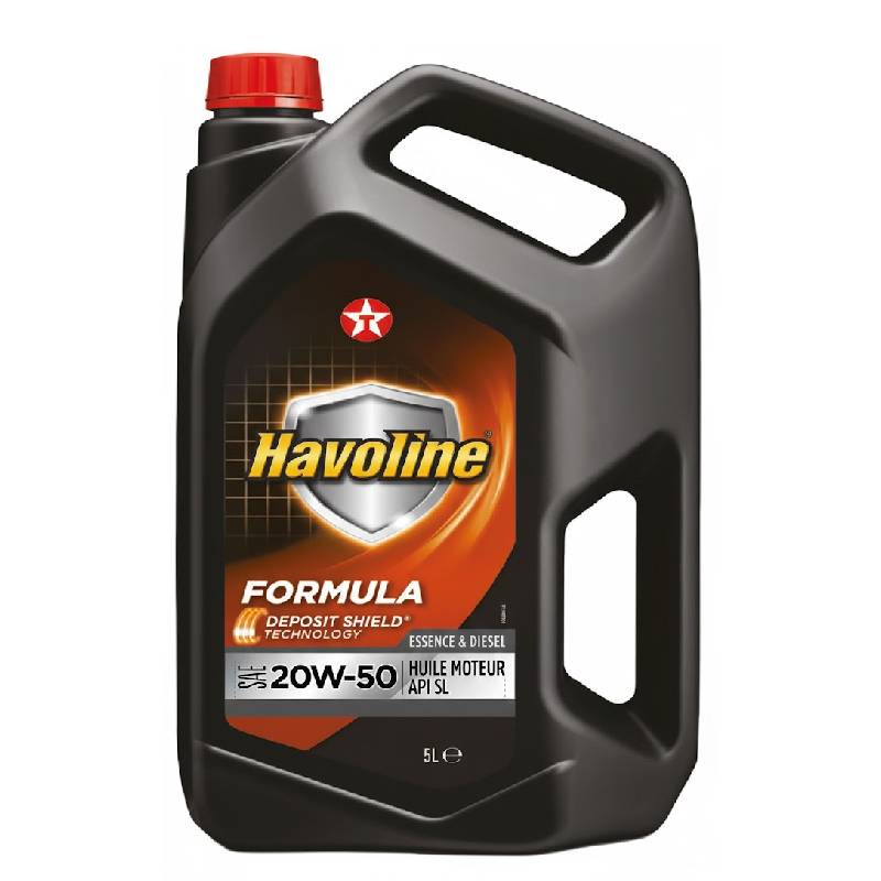 Huile Moteur Multigrade Havoline Formula SAE 20W-50 5L