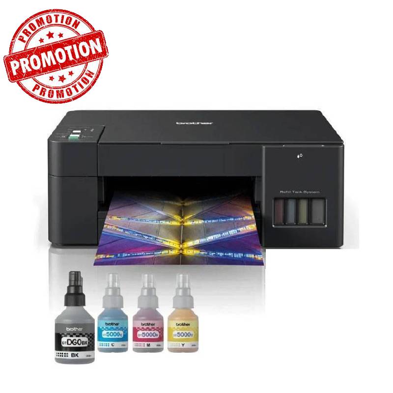 Imprimante à Réservoir intégré 3En1 BROTHER DCP-T420W Wi-Fi Couleur
