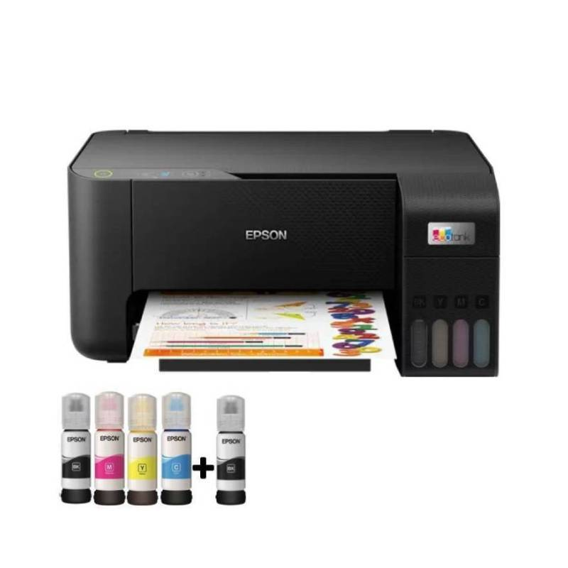 Imprimante EPSON ECOTANK L3210 à Réservoir Intégré 3En1 Couleur