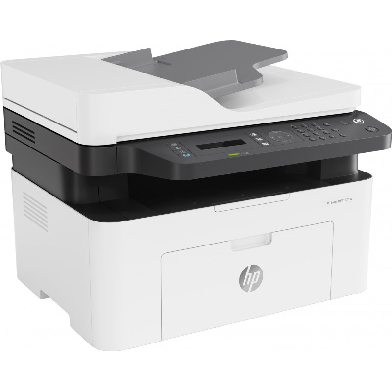 Imprimante multifonction 4 en 1 laser HP 137fnw A4 - Wifi