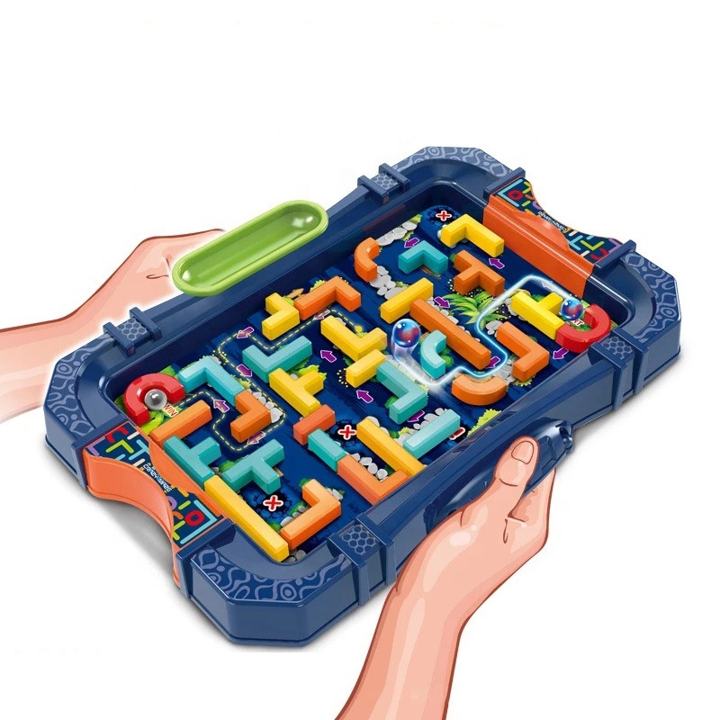 Jeu de Labyrinthe Éducatif Crazy Maze 007-167 - Assortis