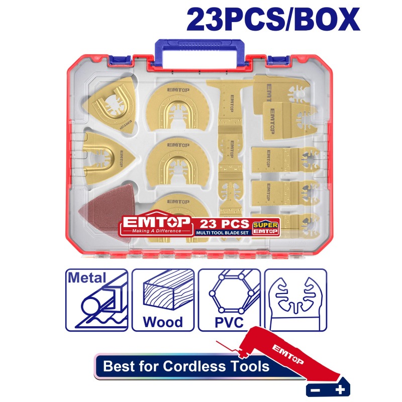Jeu de lames EMTOP multifonctions  EMTB2301