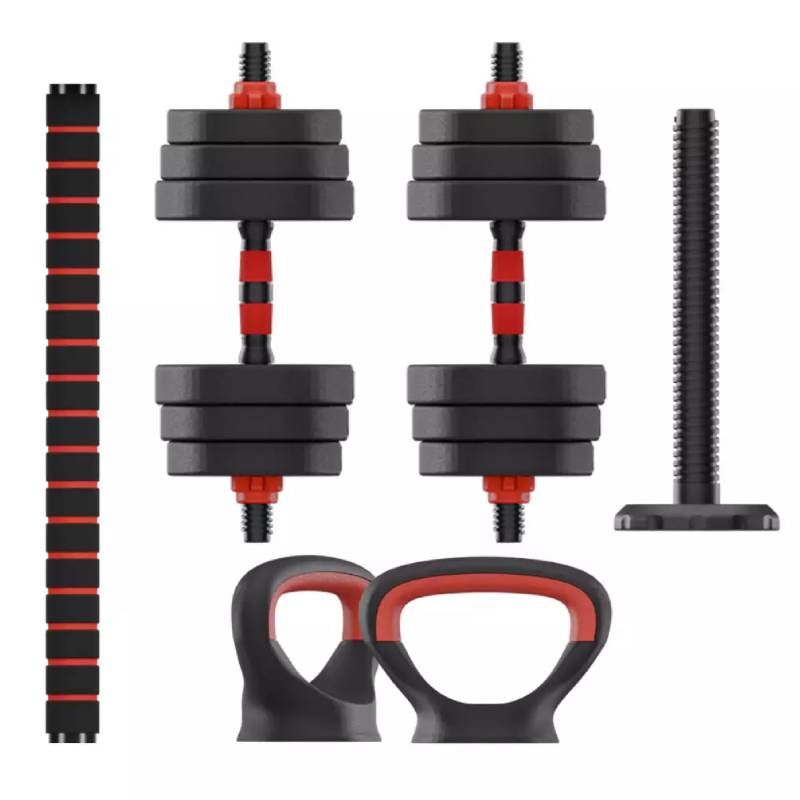 Kit de musculation 40 kg KSIX BMANC01N40 - Noir