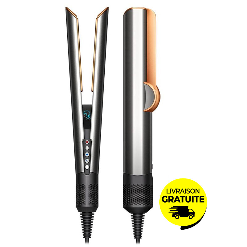 Lisseur Séchant DYSON Airstrait HT01 - Gris & Orange