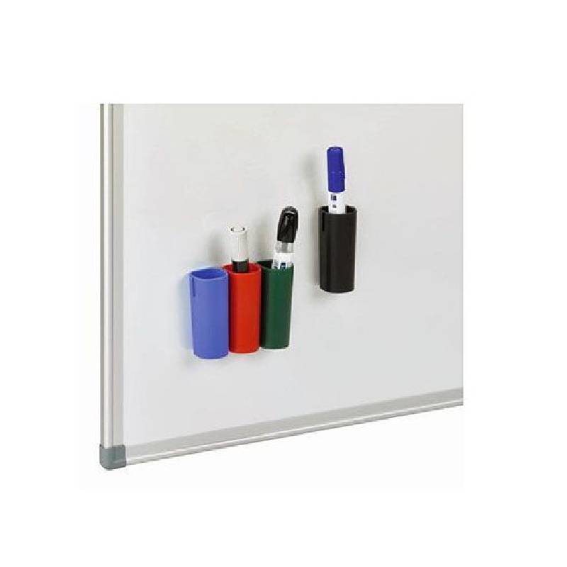 Lot de 4 Pots à Crayons Magnétiques Faibo pour Tableau