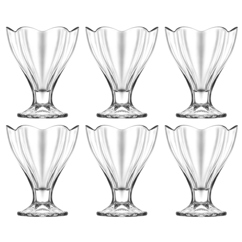 Lot De 6 Coupes à Dessert LAV LIL425F - 25 cl