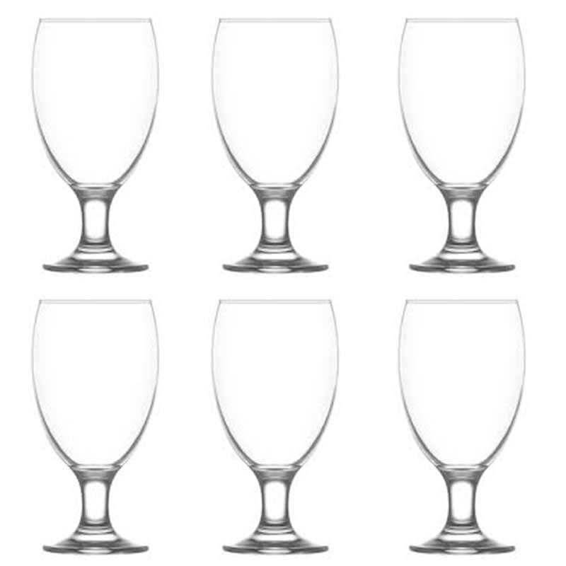 Lot De 6 Coupes Avec Pied LAV EMP571F 59cl Verre - Transparent