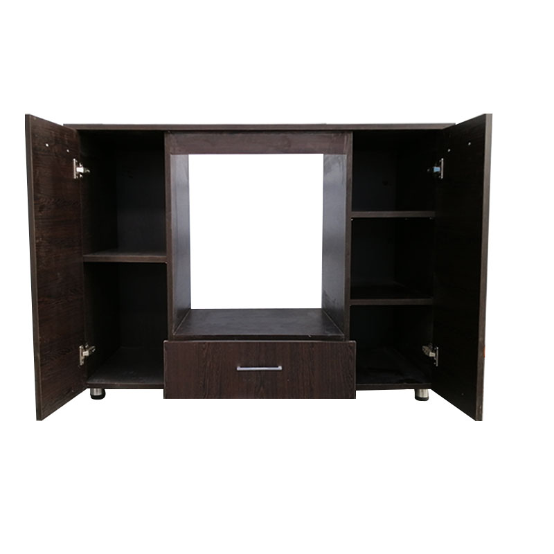 BAS Four Encastrable Avec 1 Tiroir Et 2 Portes - Marron (M1200-560)