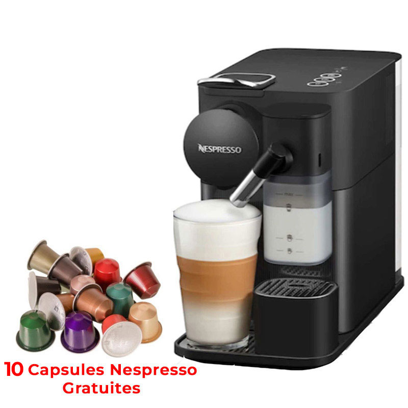 Machine à Café NESPRESSO Lattissima One - Noir