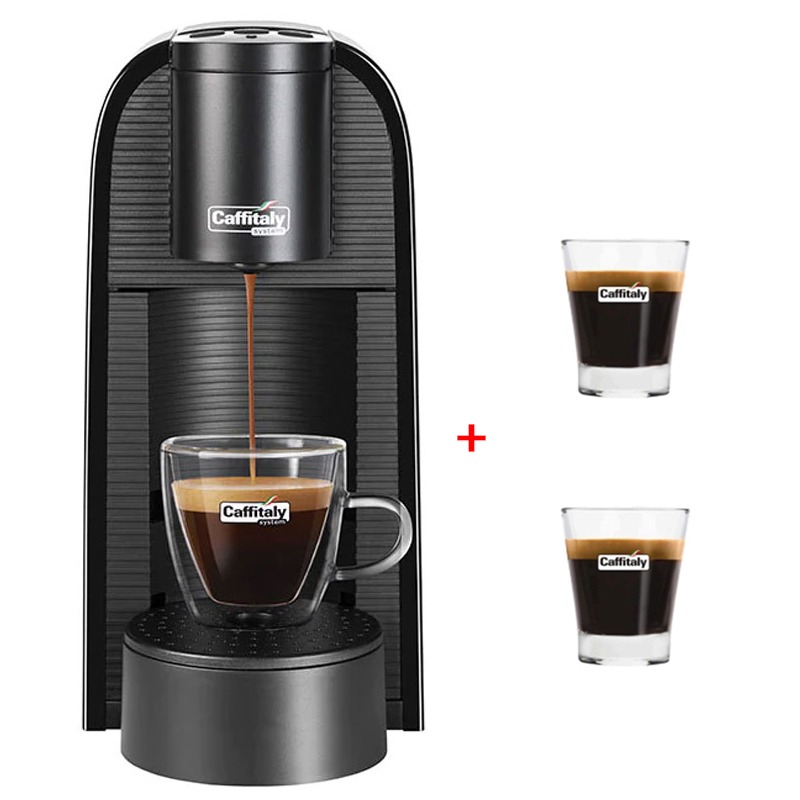 Machine à Café CAFFITALY VOLTA S36 1450W + 2 Tasses