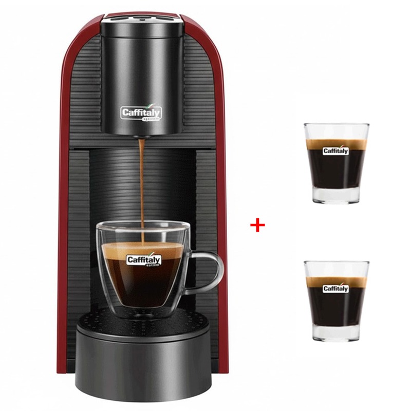 Machine à Café CAFFITALY VOLTA S36 1450W + 2 Tasses