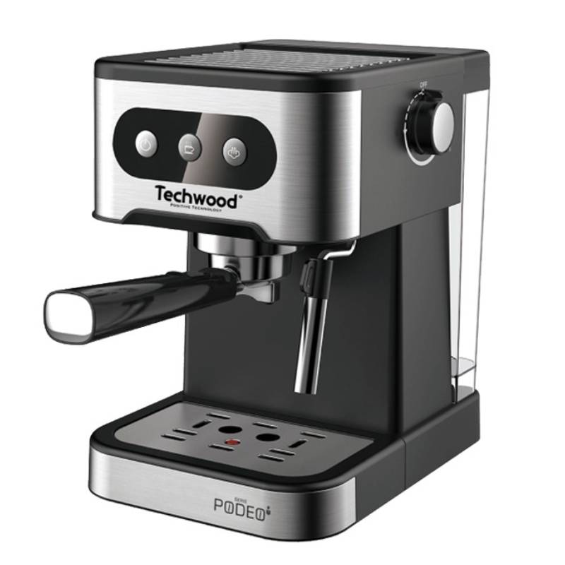 Machine à Café Expresso TECHWOOD TCA-156EXN 1350W - Noir