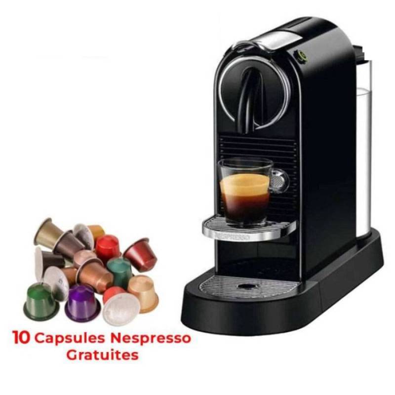 Machine à Café NESPRESSO Citiz D113 1L - Noir