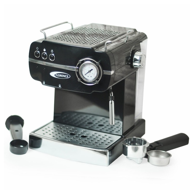Machine à Café Expresso FLORENCE AG-6885 1050W 1.5 Litre