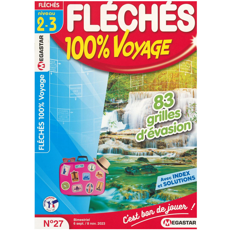 Magazine FLÉCHÉS Voyage Niveau 2/3