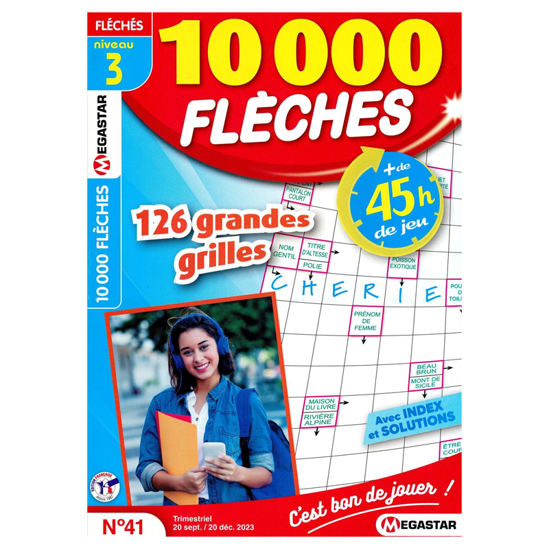 Magazine Megastar 10 000 FLÉCHÉS Niveau 3