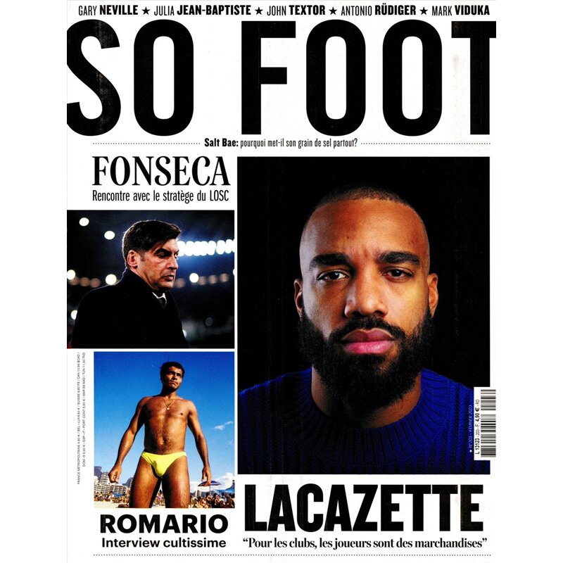Magazine SO FOOT Clubs 203 Titre En française
