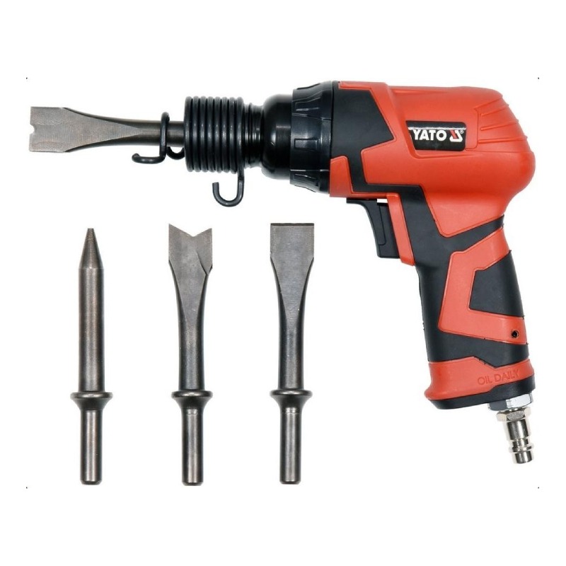 Marteau Burineur Pneumatique YATO Avec Accessoires