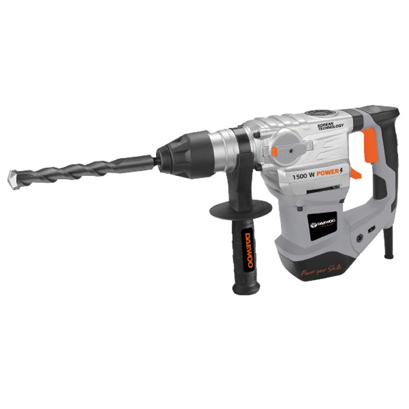 Marteau Perforateur Rotatif DAEWOO 1500 Watts - Noir&Gris