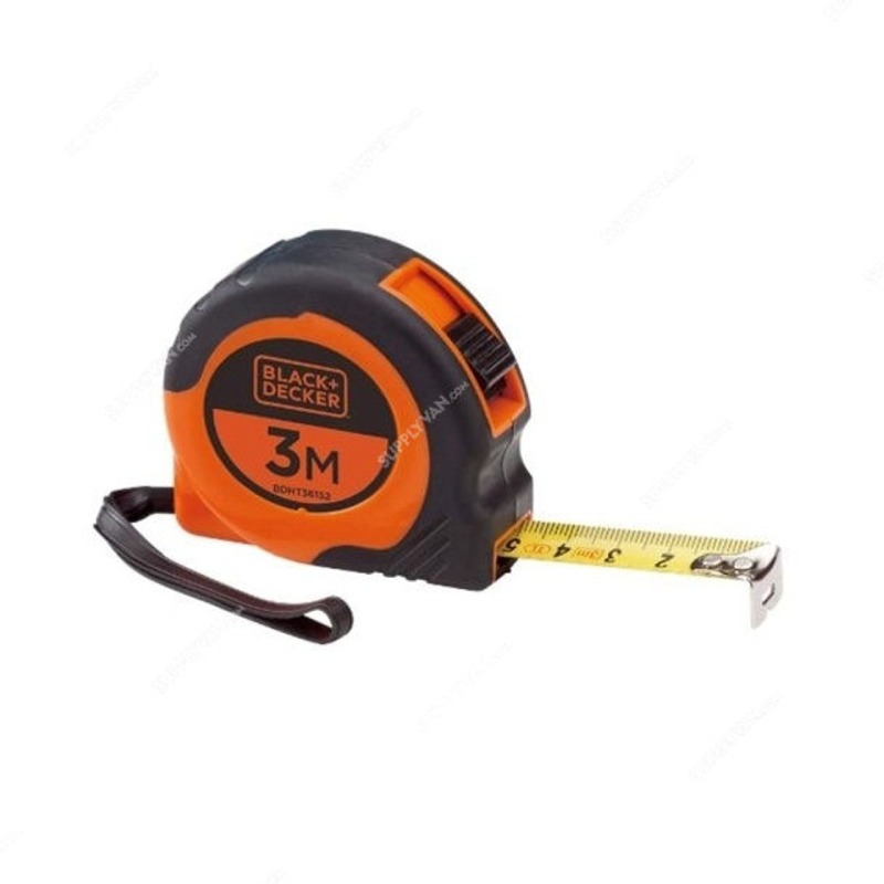 METRE A RUBAN  BLACK + DECKER 3MX16MM