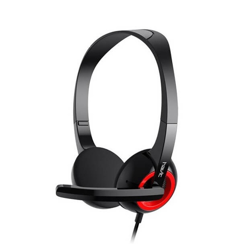 Micro Casque Filaire HAVIT H202D - Noir