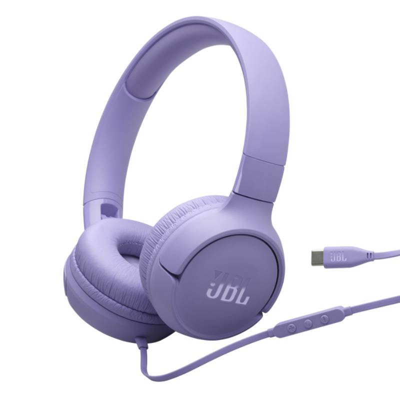 Micro Casque Filaire JBL Tune 520C USB-C - Purple