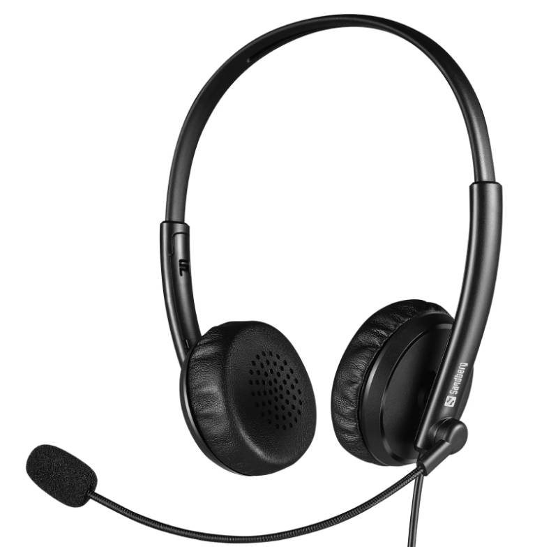 Micro Casque Filaire Sandberg 126-21 - Noir