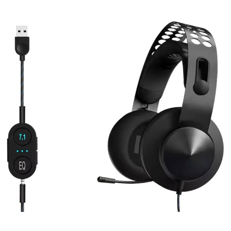 Micro Casque Gamer Filaire LENOVO Surround Legion H500 Pro 7.1 - Noir