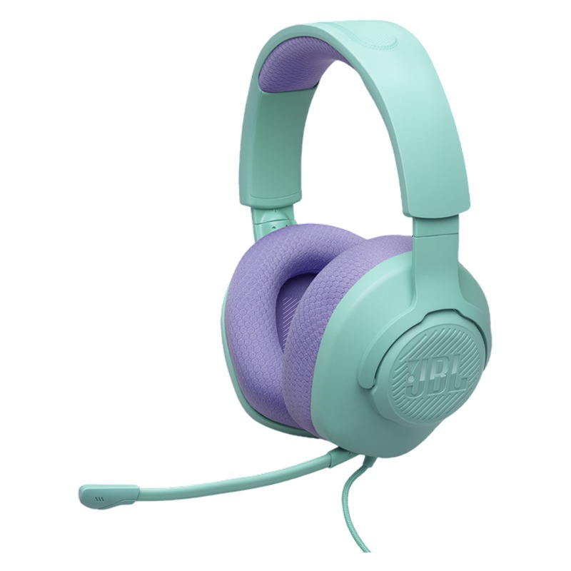 Micro Casque Filaire Gamer JBL Quantum 100 M2 - Cyan