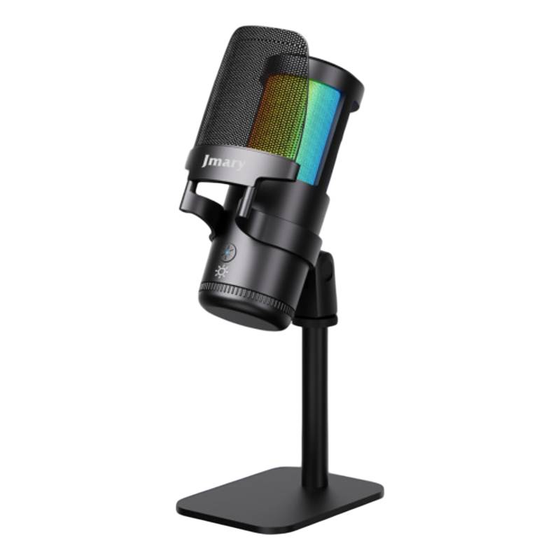 Microphone Gamer Jmary MIC-PW13 USB RGB - Noir