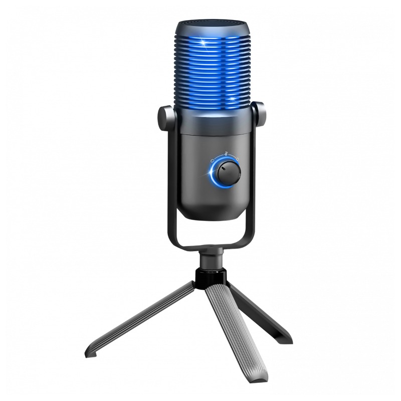 Microphone Gamer SPIRIT OF GAMER EKO900 Double Directivité RGB - Noir