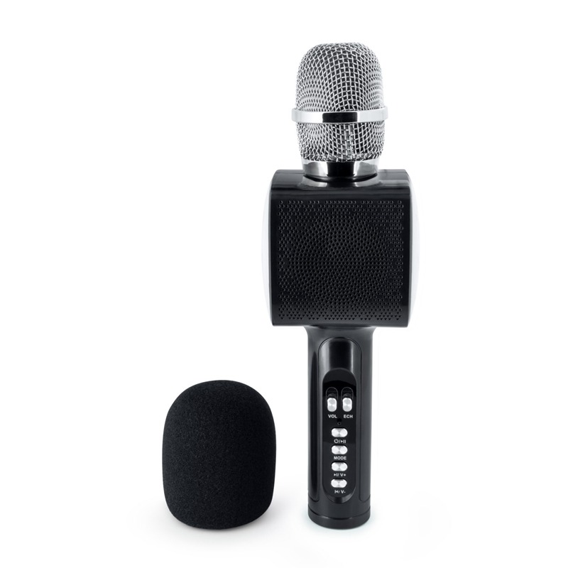 Microphone Sans Fil BIGBEN karaoké PARTYBTMIC2BK - Noir