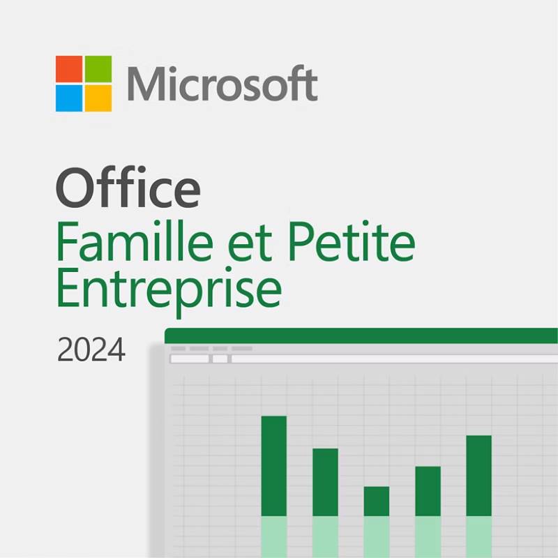 Microsoft Office Famille et Petite Entreprise 2024 1 Utilisateur / Francais