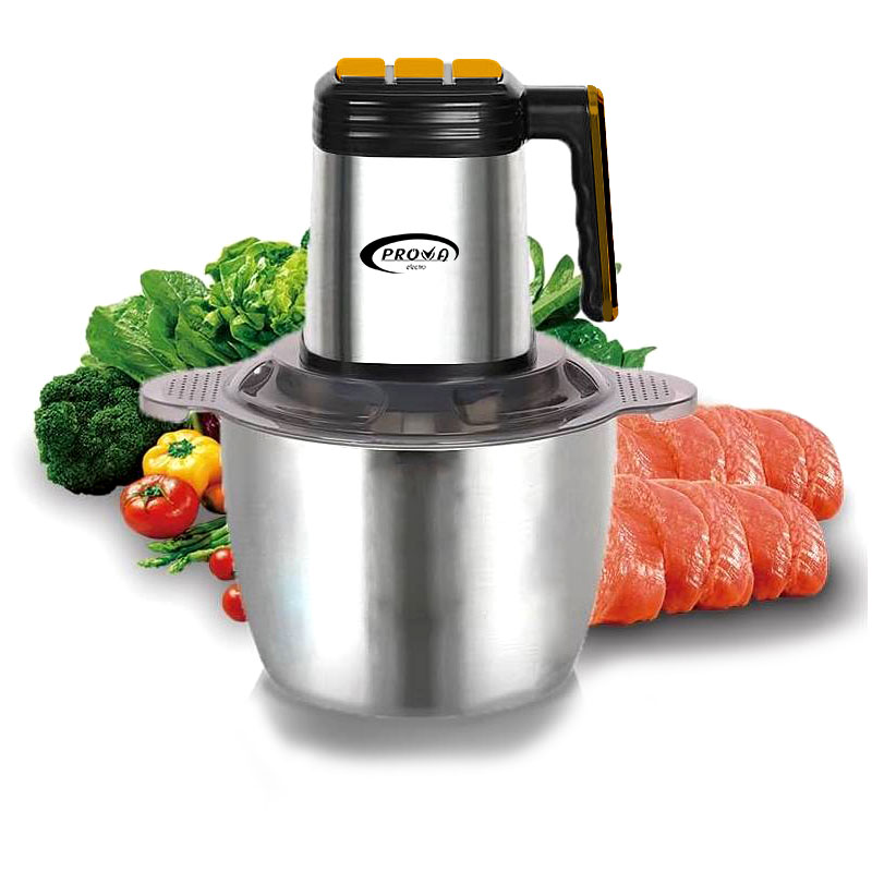 Mini Hachoir PROVA PF-2039 3 Litres 400 Watts - Inox