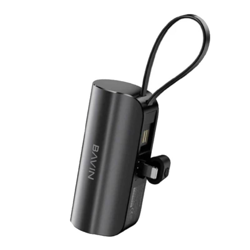 Mini Power Bank BAVIN PC013 5000 mAh - Noir