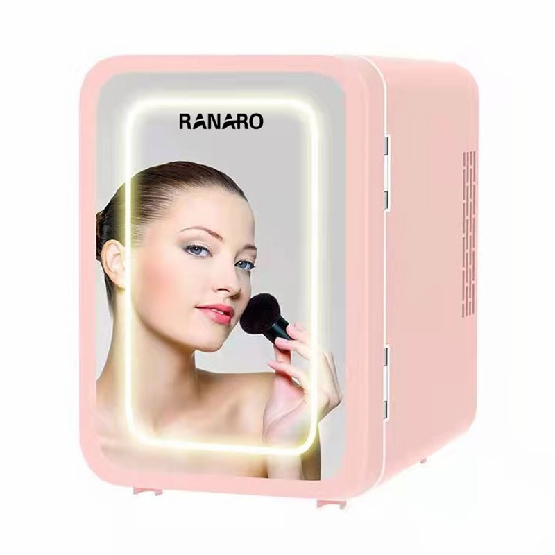 Mini Réfrigérateur Cosmétique RANARO 8Litres - Rose